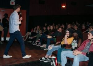 Bo Burnham Performing