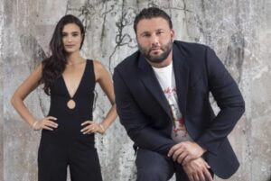 David Grutman with Isabela Rangel