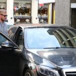 Kasper Schmeichel With His Car