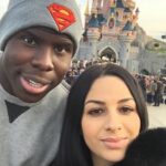 Kurt Zouma With His Wife