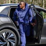 Moussa Diaby With His Car