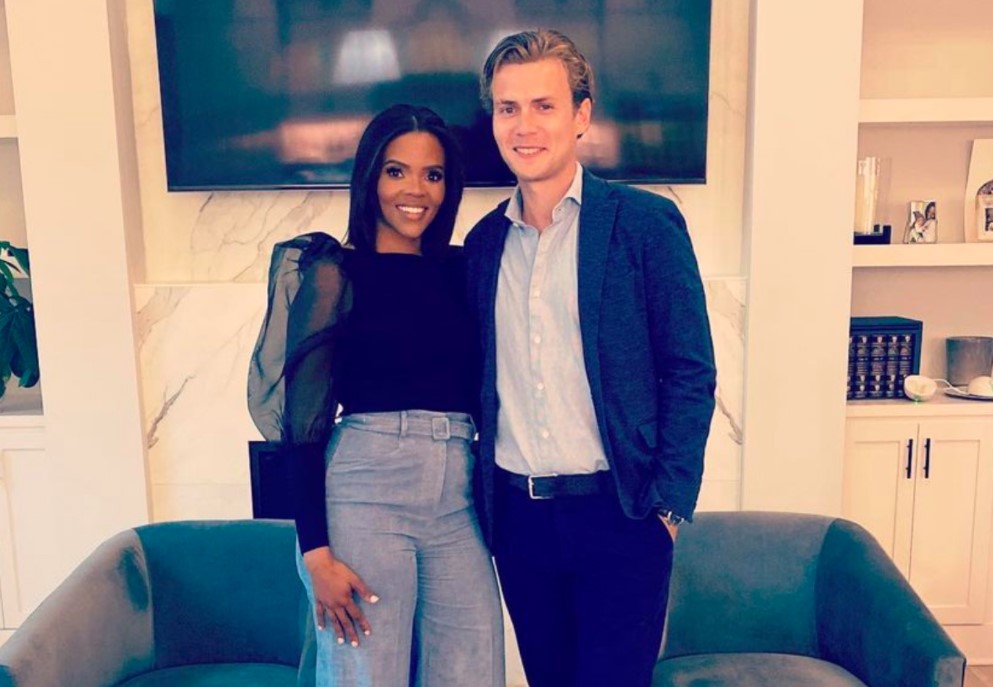 Candace Owens with her Husband