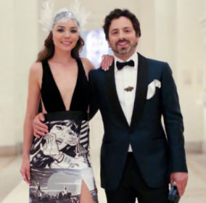 Sergey Brin with Nicole Shanahan before marriage