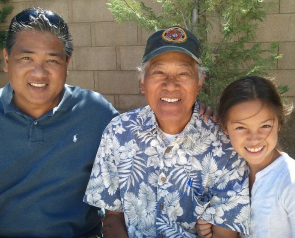 Olivia Rodrigo with her Father