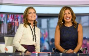 Savannah Guthrie and Hoda Kotb of the “Today Show”