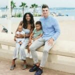 Thomas Meunier With His Wife And Sons