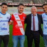 Alexis Mac Allister With His Father And Brothers