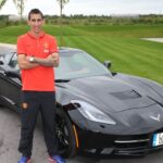 Angel Di Maria With His Car