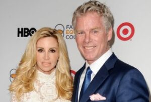 Camille Grammer with husband