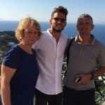 Dries Mertens With His Parents