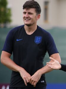 Harry Maguire Training with England Team