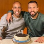 Jordi Alba With His Brother