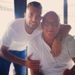 Jordi Alba With His Father