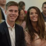 Juan Foyth With His Wife