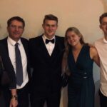 Matthijs de Ligt With His Parents, Brother And Sister