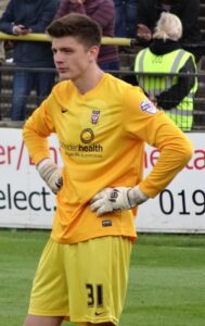 Nick Pope playing for York City