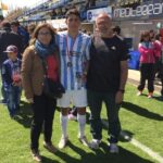 Pablo Fornals With His Parents