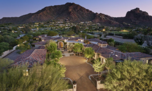 Paradise Valley, Arizona, at the base of Camelback Mountain