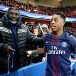 Presnel Kimpembe Young Age Picture With His Father