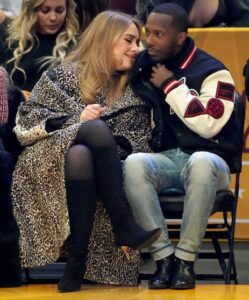 Rich Paul with girlfriend Adele