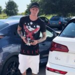 Rodrigo De Paul With His Car