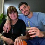 Rodrigo De Paul With His Mother