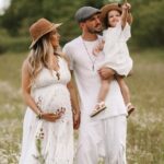 Rodrigo De Paul With His Wife And Daughter