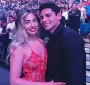 Ryan Garcia With Andrea Celina