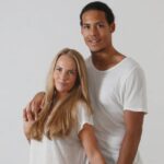 Virgil van Dijk With His Wife