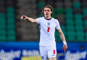 Conor Gallagher playing for England