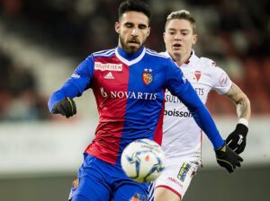 Eray Comert playing for FC Basel