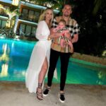 Franco Armani With His Wife And Son