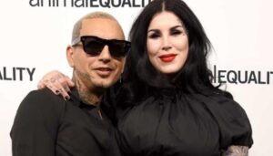 Kat Von D with Husband