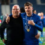 Mason Mount with his father Tony