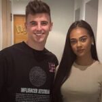 Mason Mount with his girlfriend Chloe