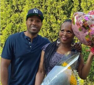 Mendeecees Harris with mother Judy Harris