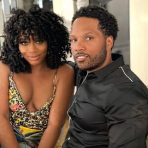 Mendeecees Harris with wife Yandy Smith Harris