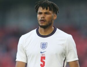 Tyrone Mings playing for England