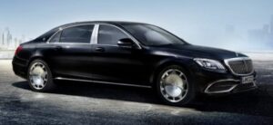 Alisher Usmanov Mercedes Maybach Limo