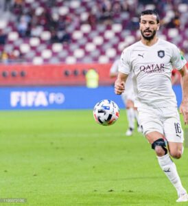 Boualem Khoukhi playing for Al Sadd SC