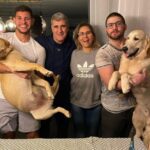 Bruno Guimaraes With His Family - Parents And Brother