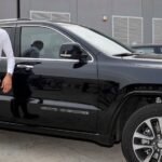 Cristian Romero With His Favorite Grand Cherokee Jeep