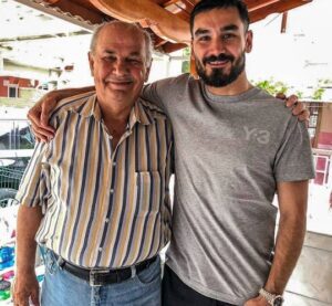 Ilkay Gundogan With His Grandfather