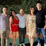 Joaquin Correa With His Parents And Siblings