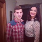 Jose Gaya With His Cousin (Sister)