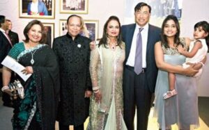 Lakshmi Mittal Family