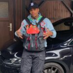 Lukas Nmecha With His Car