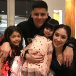 Marcos Rojo Wife And Daughters