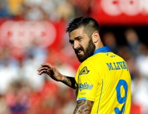 Marko Livaja playing for Las Palmas