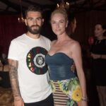 Marko Livaja with his girlfriend Iris Rajčić